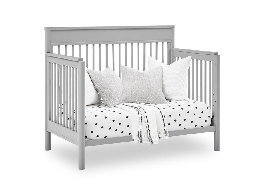 Grey (026) 13-Remy 6-in-1 Convertible Crib