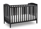 Black (001) 18-Capri 3-in-1-Crib
