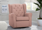 Blush (636) 2-Emma Nursery Glider Swivel Rocker Chair