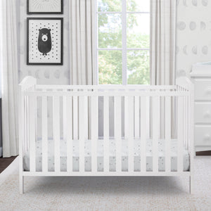 White (100) 40-Capri 3-in-1-Crib