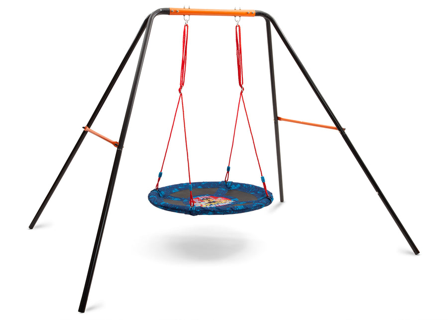 Paw Patrol (1121) 4-PAW Patrol 40-Inch Saucer Swing for Kids