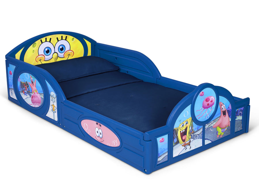 Diego (1112) 2-SpongeBob SquarePants Plastic Sleep and Play Toddler Bed