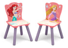 Princess Forever (1037) 4-Princess Table and Chair Set with Storage