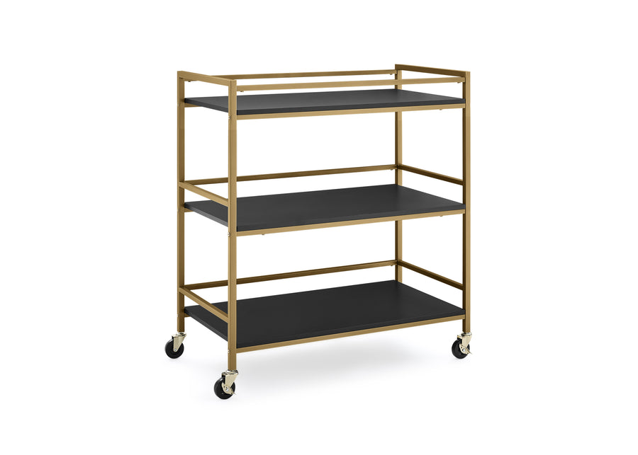 Ebony Melamine with Melted Bronze (1502) 3-Jade Changing Table