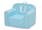 U 84-Personalized Monogram Light Blue Cozee Chair