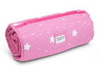 Blushing Stars (3004) 40-Personalized Nap Mat with Included Pillow and Blanket for Toddlers & Kids