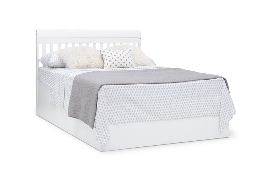 Bianca White (130) 8-Canton 6-in-1 Convertible Crib