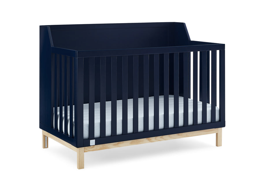 Navy with Natural (1481) 4-babyGap Oxford 6-in-1 Convertible Crib
