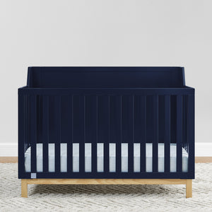 Navy with Natural (1481) 18-babyGap Oxford 6-in-1 Convertible Crib