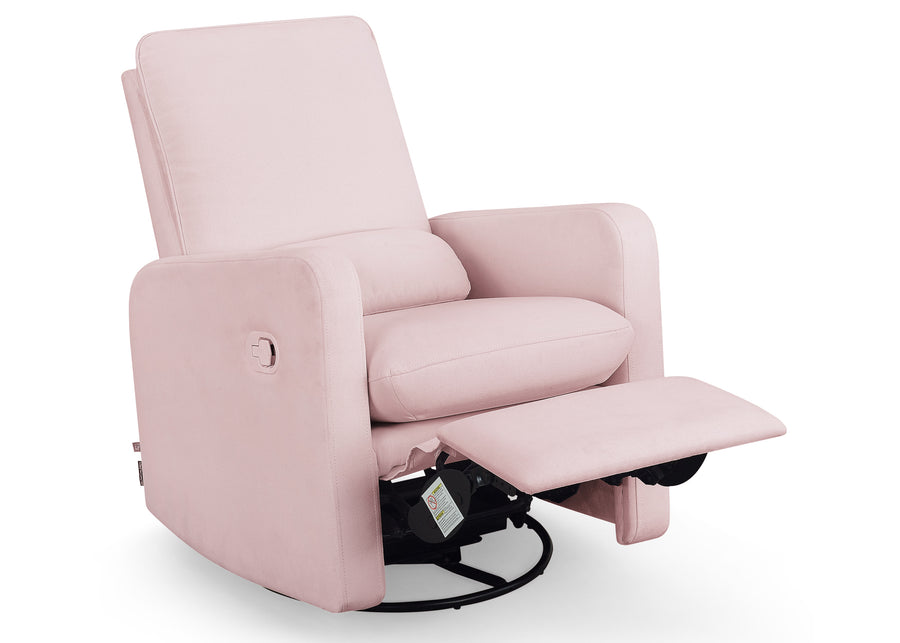 Blush Pink (633) 4-babyGap Cloud Recliner with LiveSmart Evolve Fabric