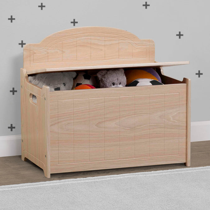 Natural (260) 11-Newport Wood Toy Box