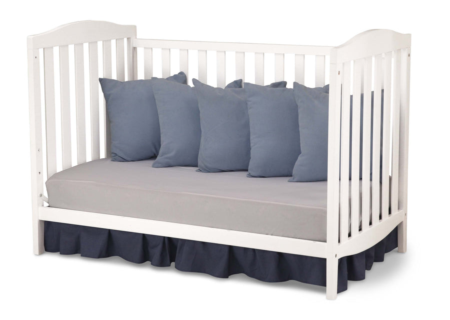 White (100) 15-Capri 3-in-1-Crib