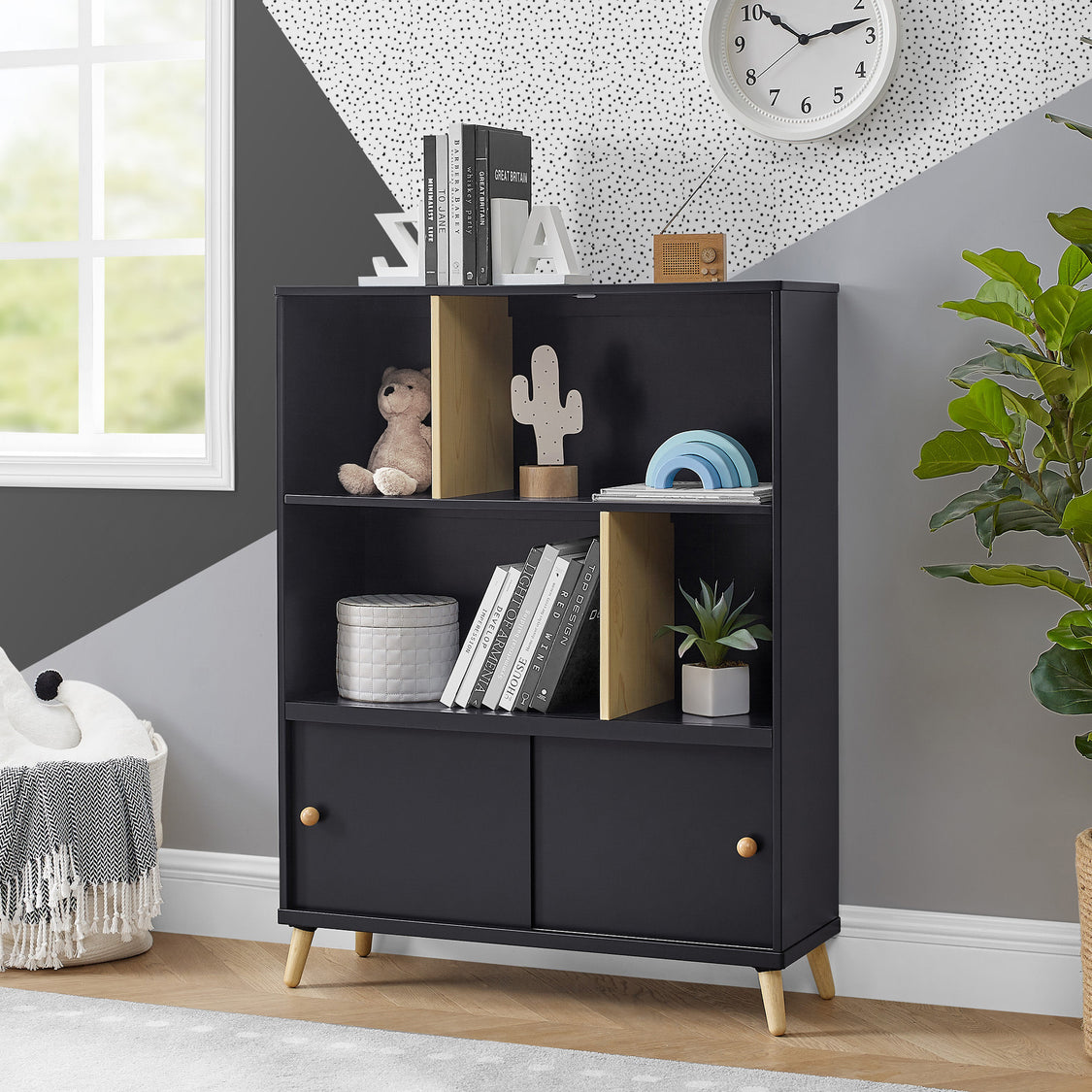 Midnight Grey with Natural (1372)