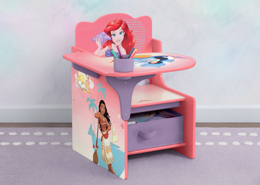 Disney Princess (1038) 1-Princess Chair Desk with Storage Bin