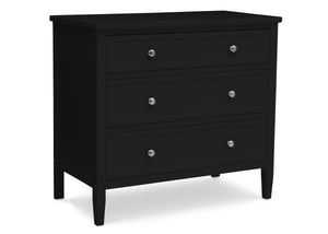 Epic 3 Drawer Dresser with Interlocking Drawers Black (001) 21