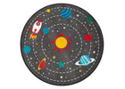 Outer Space (3222) 2-Outer Space Round Area Rug for Kids, 39-Inch