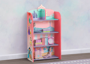 Disney Princess (1038) 0-Disney Princess Wooden Playhouse 4-Shelf Bookcase