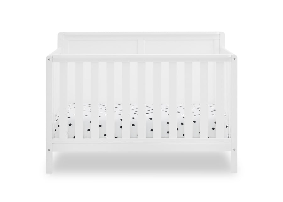 Bianca White (130) 2-Hartley 6-in-1 Convertible Crib