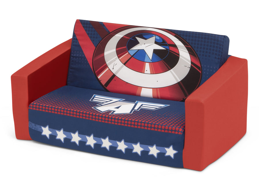 Avengers (1160) 4-Avengers Cozee Flip-Out Sofa - 2-in-1 Convertible Sofa to Lounger for Kids