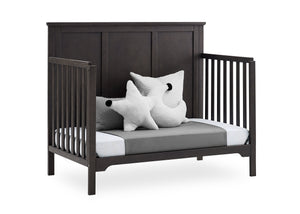 Textured Stone Grey (1460) 15-Sweet Beginnings Sage Flat Top 6-in-1 Convertible Crib