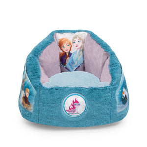 Frozen 2 (1097) 2-Frozen Cozee Fluffy Chair, Toddler Size (for Kids Up to 6 Years Old)