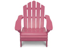 Pink (709C) 8-Kids Wood Adirondack Chair for Indoor & Outdoor Use