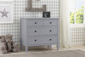 Epic 3 Drawer Dresser with Interlocking Drawers Grey (026) 7