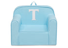 T 78-Personalized Monogram Light Blue Cozee Chair