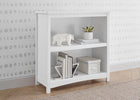 Bianca White (130) 7-Universal 2-Shelf Bookcase