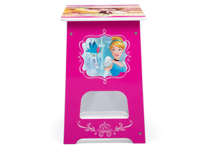 Disney Princess (1034) 7-Disney Princess 4-Piece Room-in-a-Box Bedroom Set - Includes Toddler Bed, Toy Bin & Desk with Chair