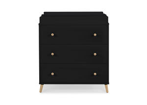 Ebony with Natural (1482) 7-Essex 3 Drawer Dresser