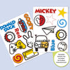 Mickey Hot Dog (1054) 5-Disney Mickey Mouse Toy and Book Organizer