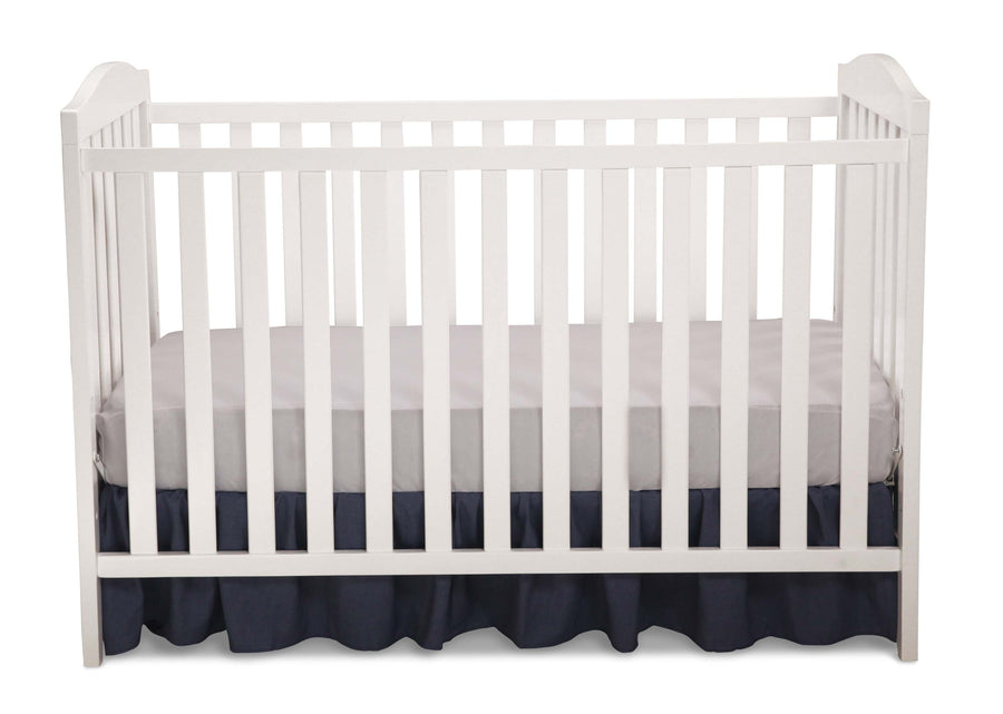 White (100) 12-Capri 3-in-1-Crib