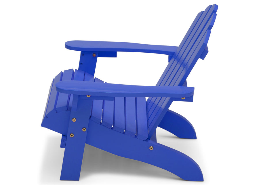 Navy (2747C) 5-Kids Wood Adirondack Chair for Indoor & Outdoor Use