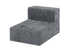 Grey Suede (5000) 2-Cozee Armless Chair