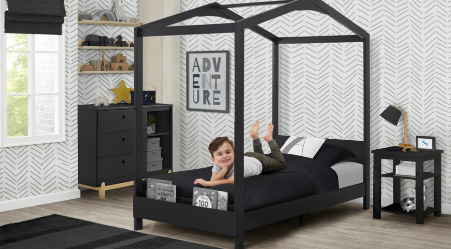 Poppy House Twin Bed 1-Poppy Collection