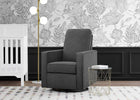Dark Grey (1455) 9-Skye Nursery Glider Swivel Chair with LiveSmart Fabric