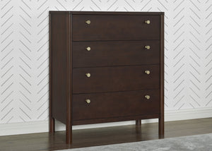 Walnut Espresso (1324) 1-Remy 4 Drawer Chest