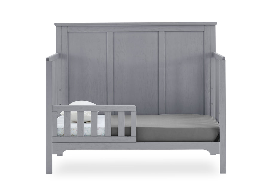 Textured Grey (1450) 4-Sweet Beginnings Sage Flat Top 6-in-1 Convertible Crib