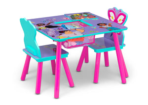 Encanto (1039) 3-Disney Encanto Kids Table and Chair Set with Storage (2 Chairs Included)