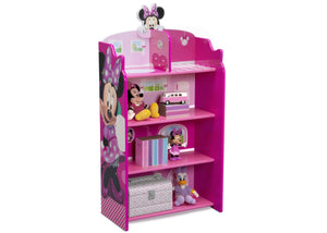 Minnie Mouse (1063) 3-Minnie Mouse Wooden Playhouse 4-Shelf Bookcase