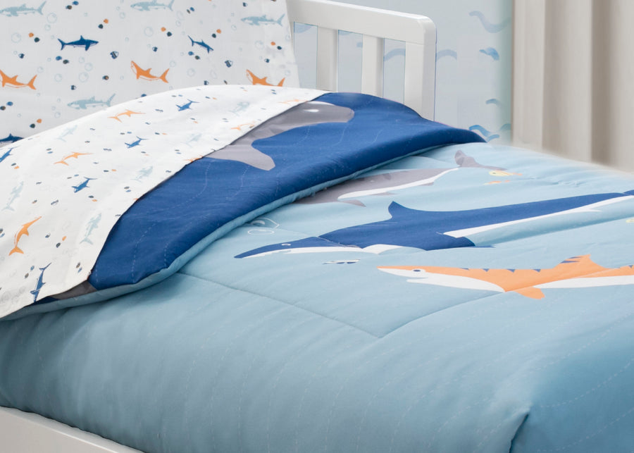 Marine Life (3214) 9-Boys 4-Piece Toddler Bedding Set