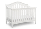 Textured White (1349) 3-Farmhouse 6-in-1 Convertible Baby Crib
