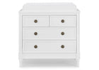 DCB: Bianca White (130) 2-Madeline 4 Drawer Dresser with Changing Top