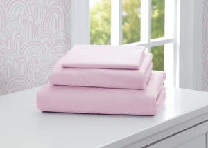 Pink (654) 1-Twin Sheet Set