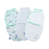 Unisex (5005) 6-Little Lambs Adjustable Swaddle Wrap - Size Extra Small, Fits Babies 0-3 Months/4-7 lbs., 3-Pack