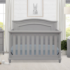 Grey (026) 13-Belmont 4-in-1 Convertible Crib