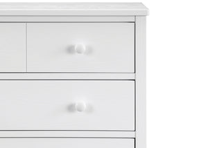 Textured White (1349) 26-Sweet Beginnings 3 Drawer Dresser