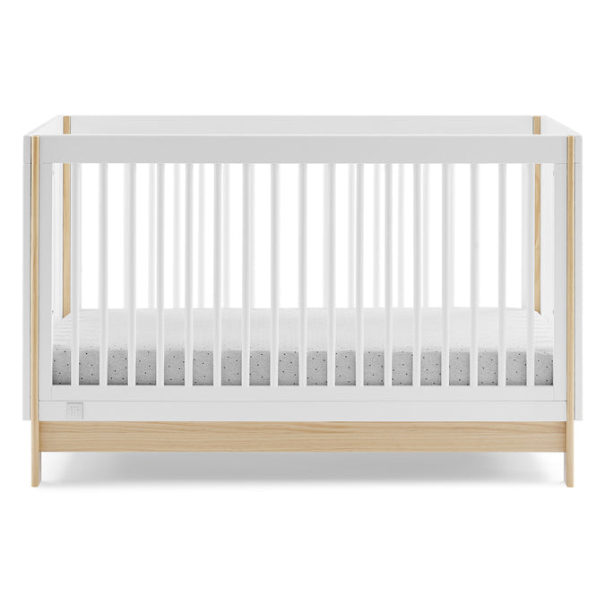 DCB: Bianca White with Natural (123) 14-babyGap Tate 4-in-1 Convertible Crib