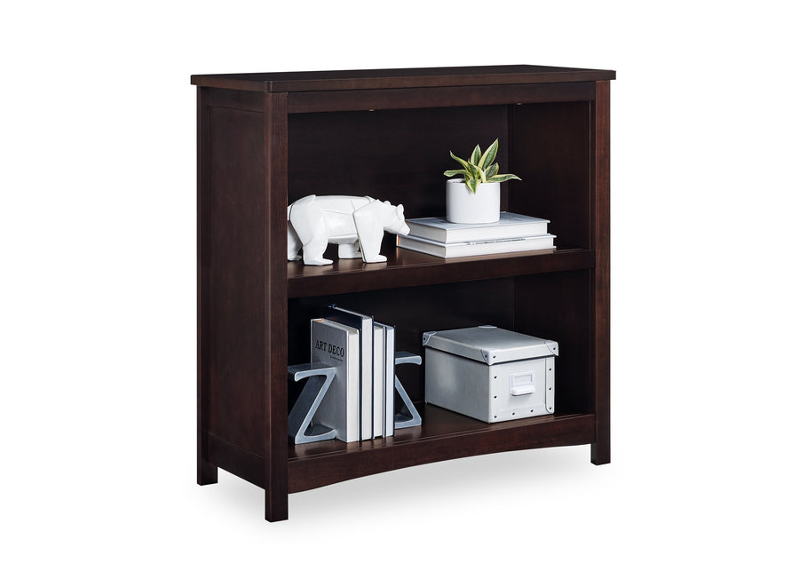 Dark Chocolate (207) 6-Universal 2-Shelf Bookcase